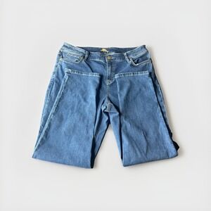 Tommy Bahama Women's Slim Boyfriend Jeans 14x29 Blue Stretch Denim Mid Rise